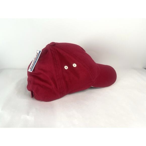 Retro The Tay Bank Beechfield Adjustable Red Violin Golf Cap NWT - Picture 4 of 8